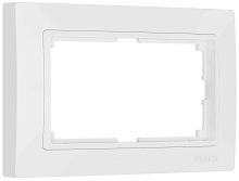 Рамка универсальная Werkel Snabb basic для 1-м. 2 мод. розетки белый картинка